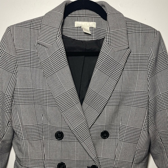 H&M Women’s Double Breasted Woven Fitted Lined Blazer in size 6 - Picture 5 of 8